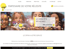 Tablet Screenshot of crpm.ch